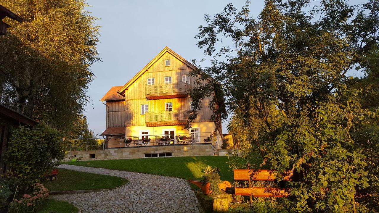 Ferienhaus Winterbergblick, Saechsische Schweiz Hinterhermsdorf Esterno foto