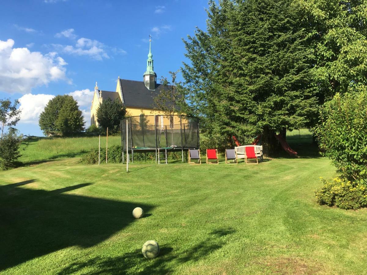 Ferienhaus Winterbergblick, Saechsische Schweiz Hinterhermsdorf Esterno foto